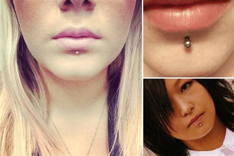 hoop labret|what is a labret earring.